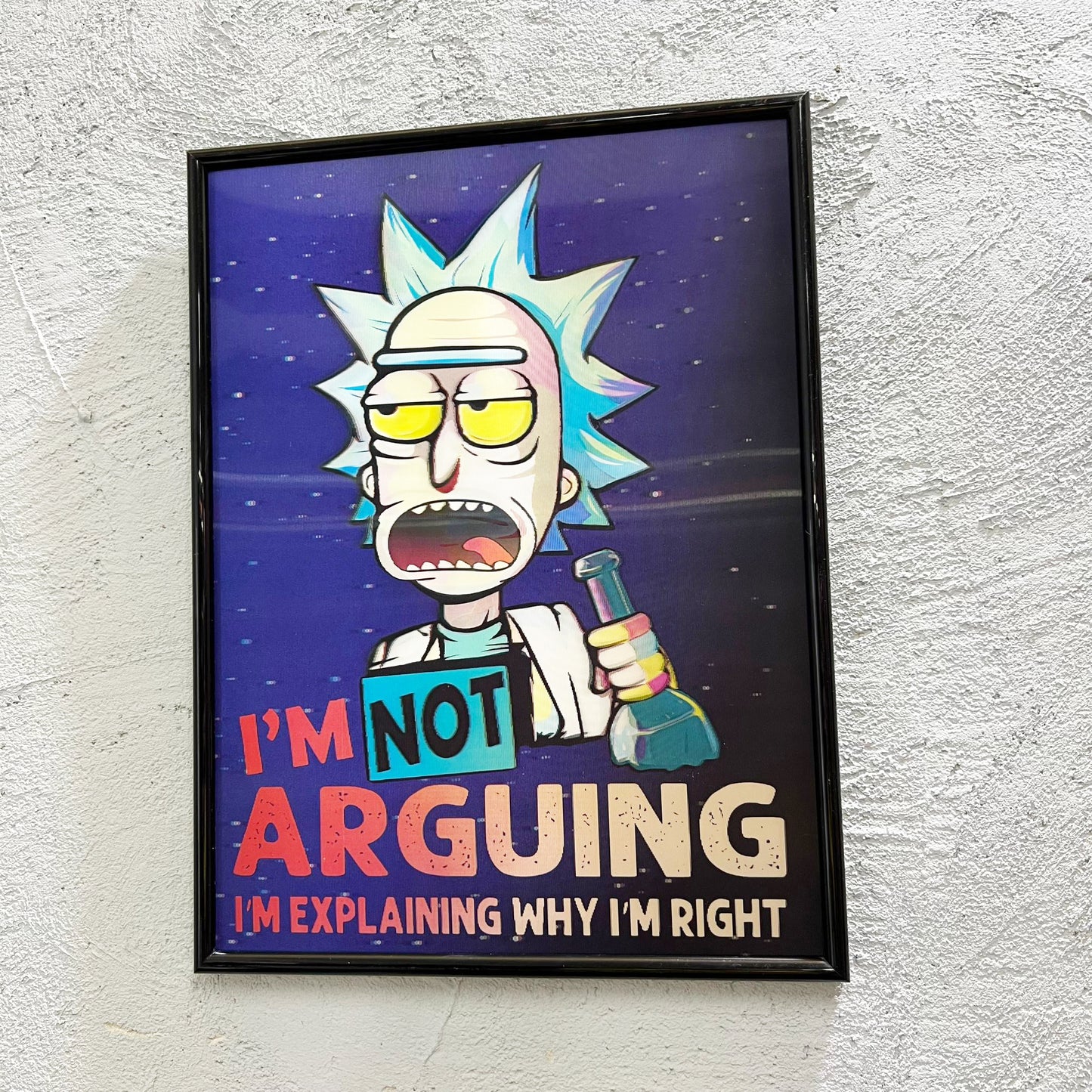 I'm not arguing - Quadretto poster 3D