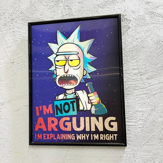 I'm not arguing - Quadretto poster 3D