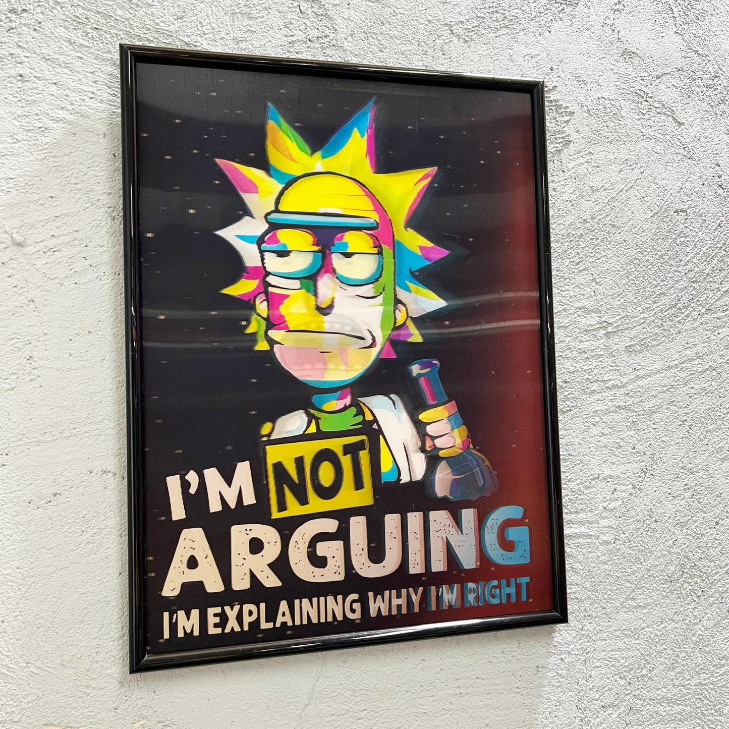 I'm not arguing - Quadretto poster 3D