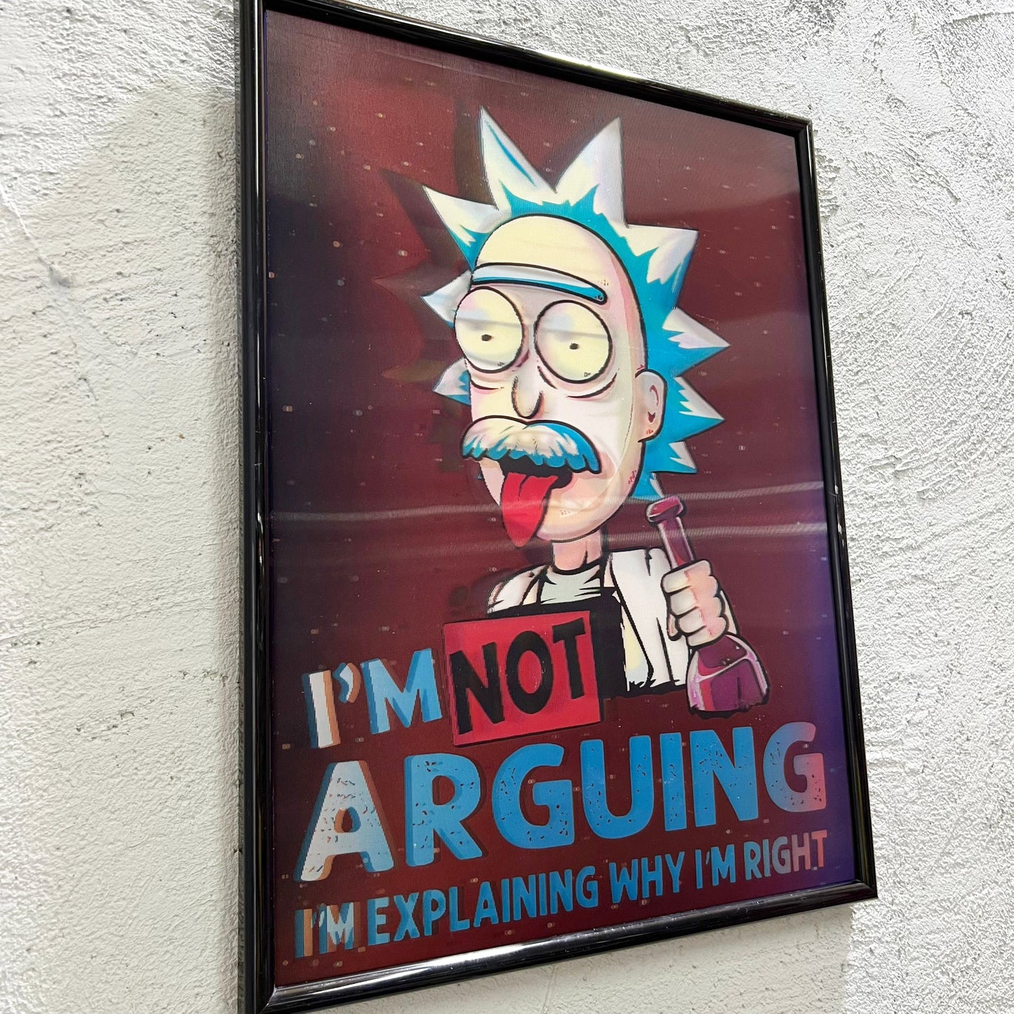 I'm not arguing - Quadretto poster 3D