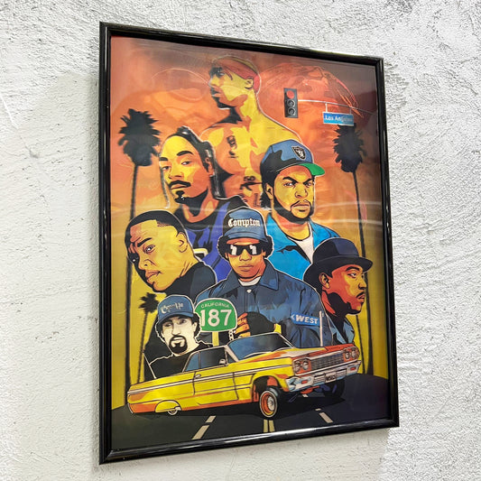 West Coast - Quadretto poster 3D