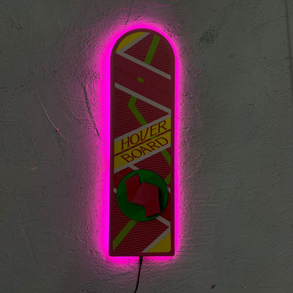 Hover Board - Quadretto con Neon Led