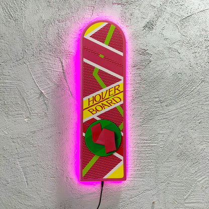 Hover Board - Quadretto con Neon Led