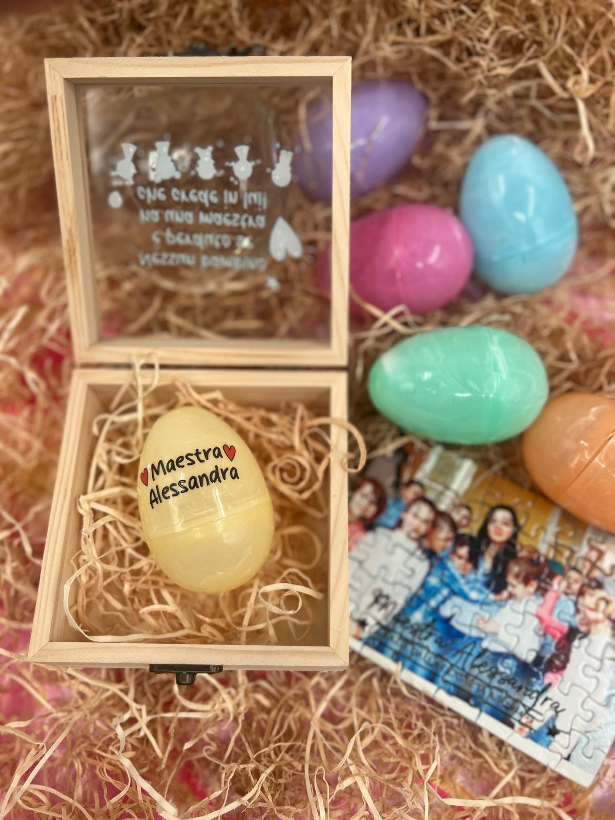 Box Maestra - personalizzata con foto e frase