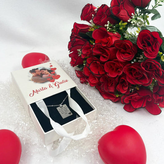 You and me - Box - Collana - personalizzata
