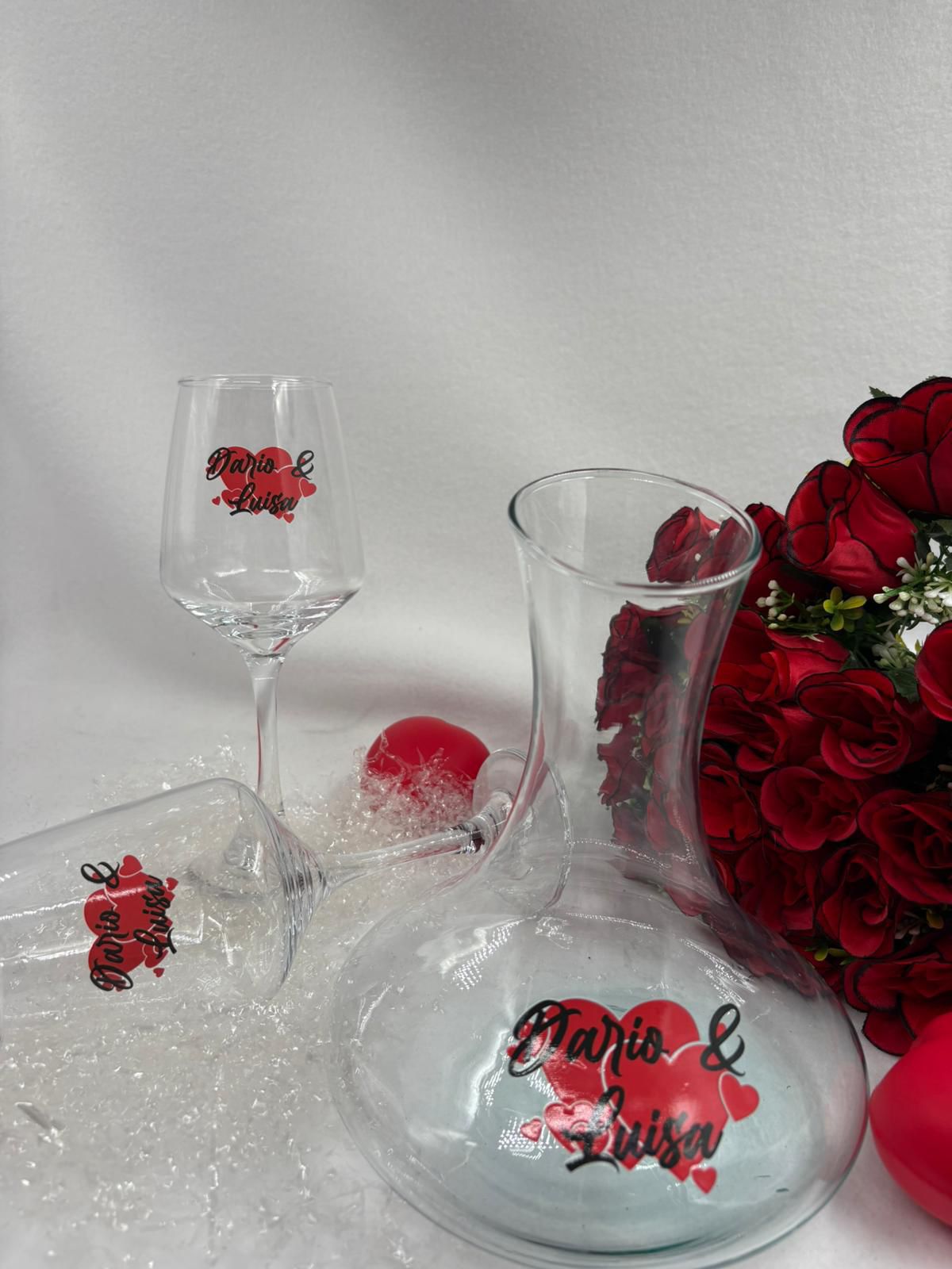 Decanter Love - personalizzati con nomi