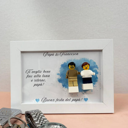 Happy Father's Day - Cornice con dedica e lexo