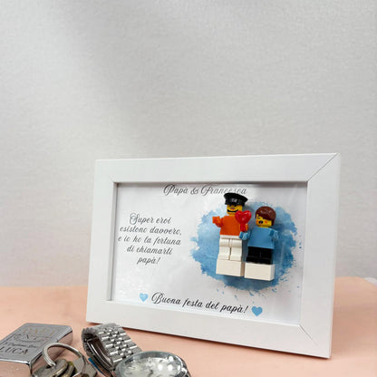 Happy Father's Day - Cornice con dedica e lexo