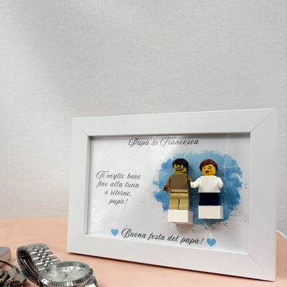 Happy Father's Day - Cornice con dedica e lexo