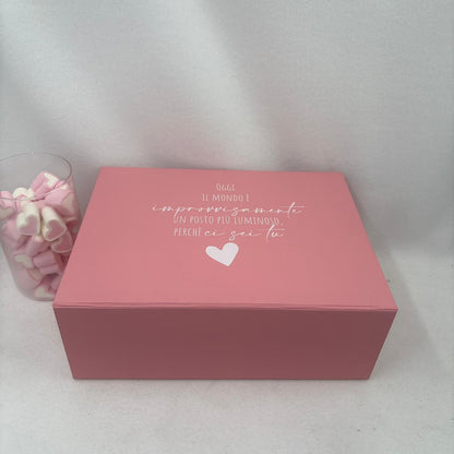 Baby Girl - Box - personalizzata con nome