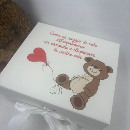 Benvenuto al mondo…Box componibile con diversi articoli