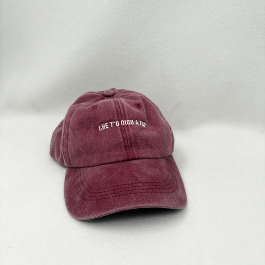 Che t'o dico a fa? - Cappello con ricamo