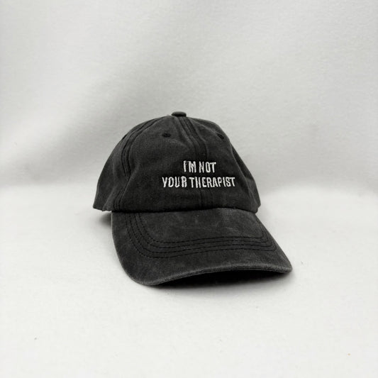 I'm not your terapist - Cappello con ricamo