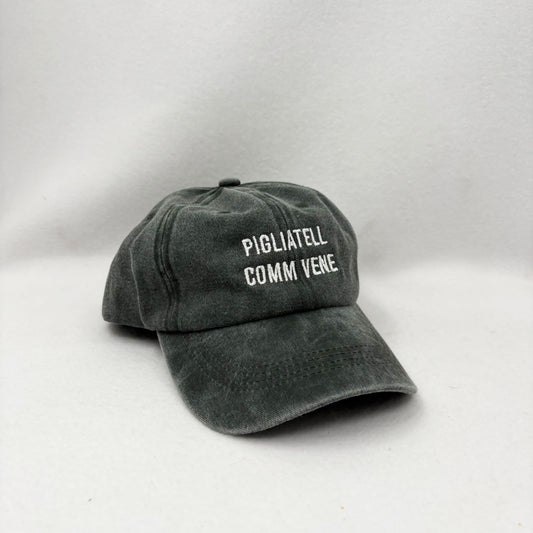 Pigliatell comm vene - Cappello con ricamo