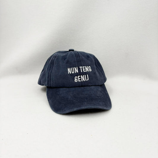 Nun teng genij - Cappello con ricamo