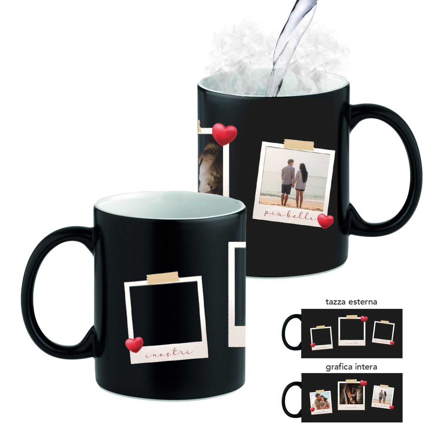 Polaroid - Tazza Magica - personalizzata con foto