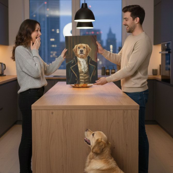 My Dog - quadretto in tela