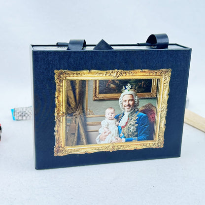 Papà sei il re della nostra casa - box personalizzata