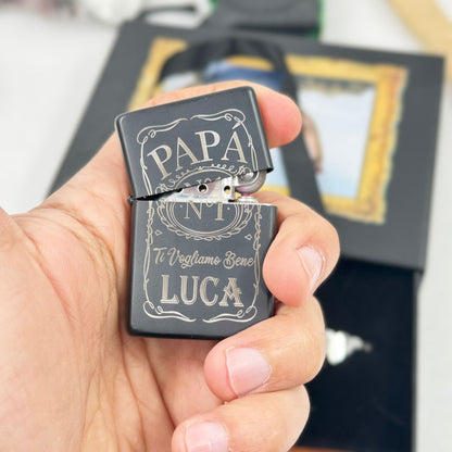 Papà sei il re della nostra casa - box personalizzata