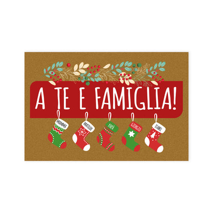 A te e famiglia - Tappeto