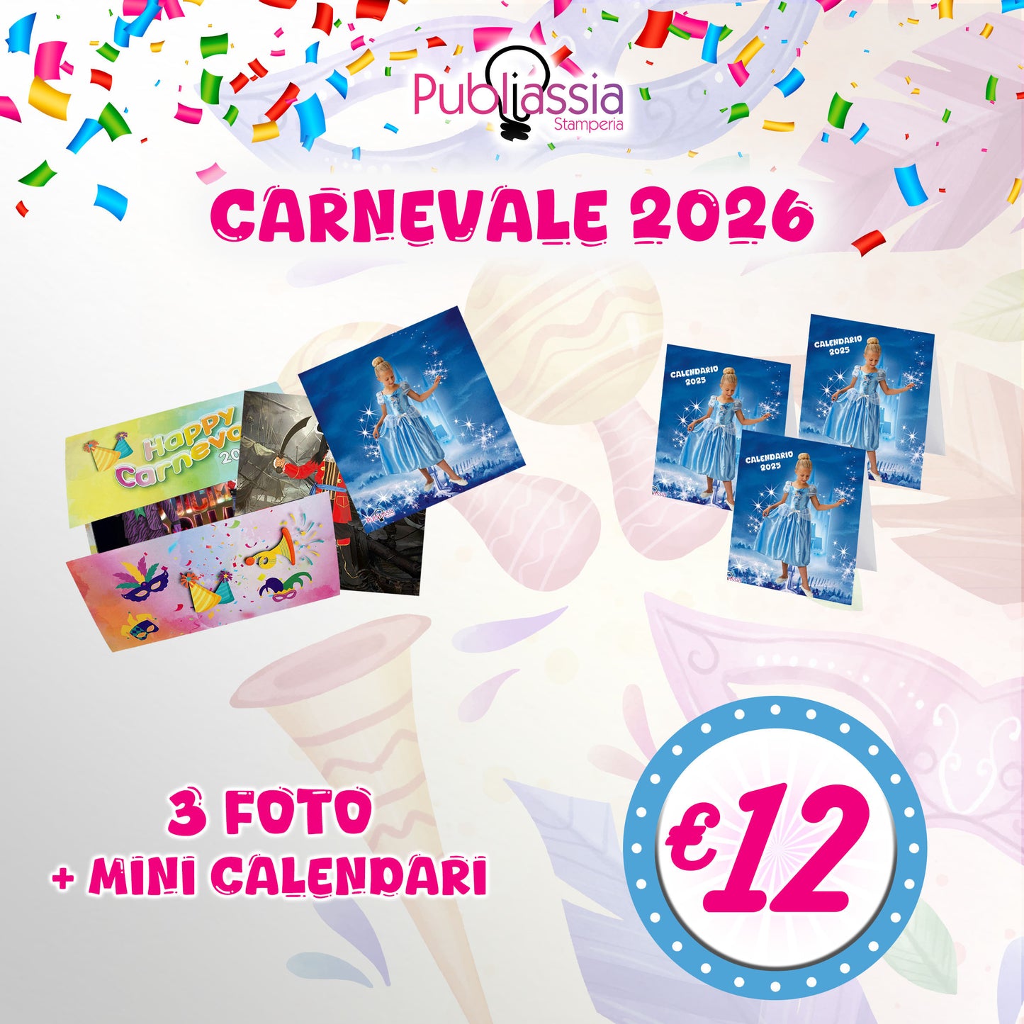 Offerta Carnevale 1 - Foto e Calendari