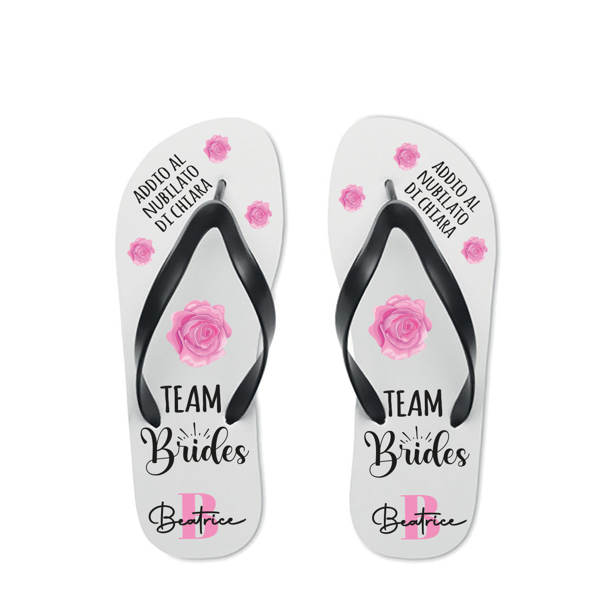 Team brides - Infradito - personalizzati con nome