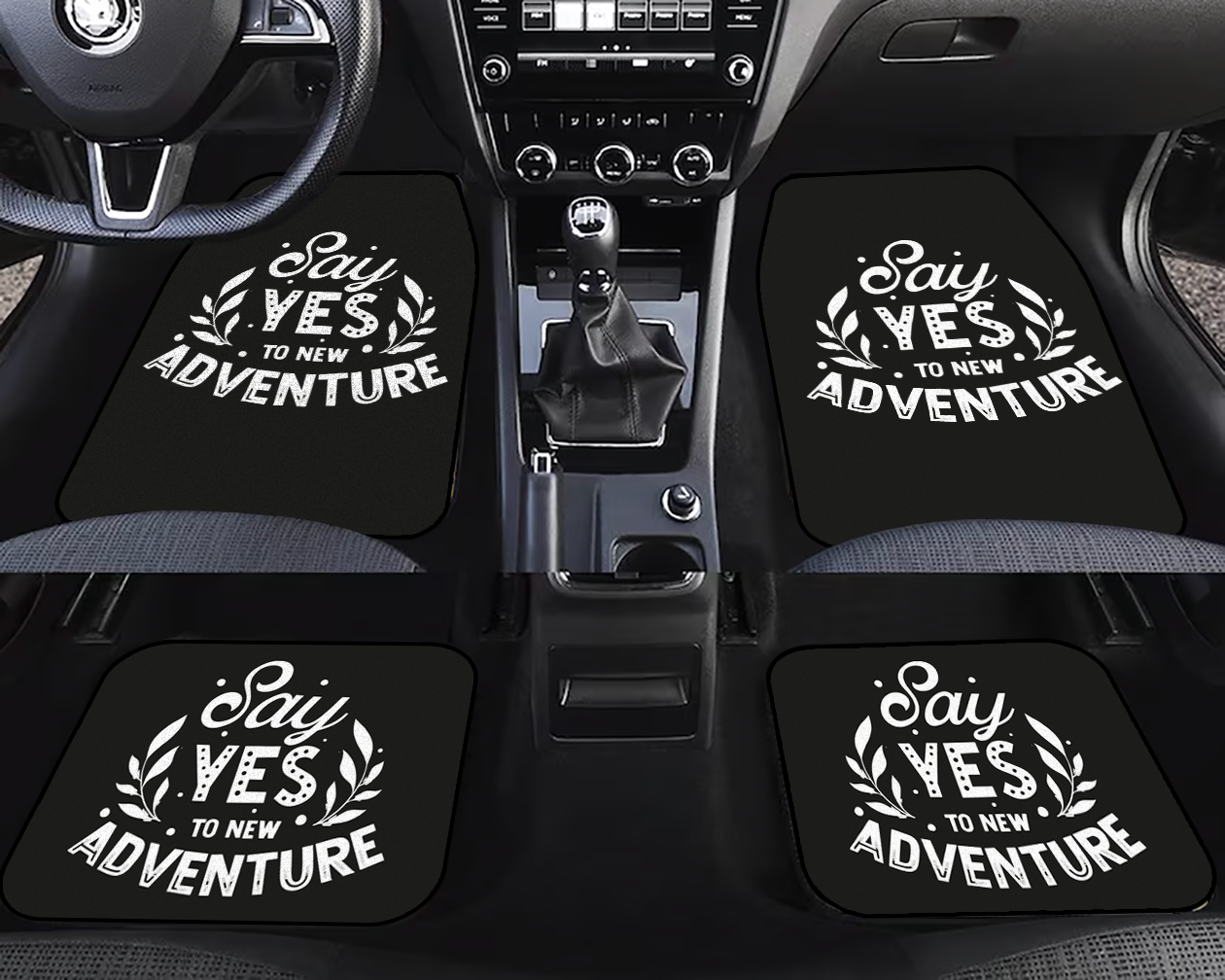 Say yes to new adventure - tappetini auto