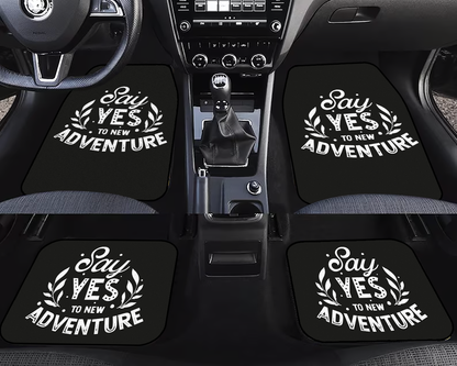 Say yes to new adventure - tappetini auto