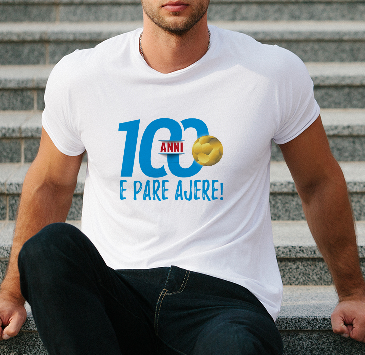 100 anni e pare ajere - T-shirt Bianca