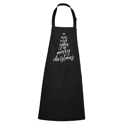 We wish you a Merry Christmas - Grembiule da Cucina Natalizio