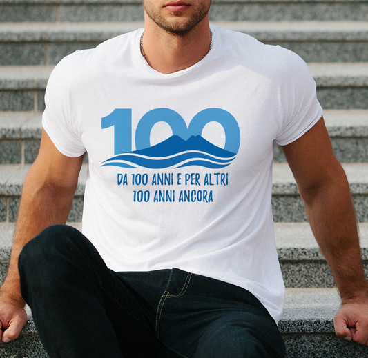 Da 100 anni e per altri 100 - T-shirt Bianca - Maglia 2026