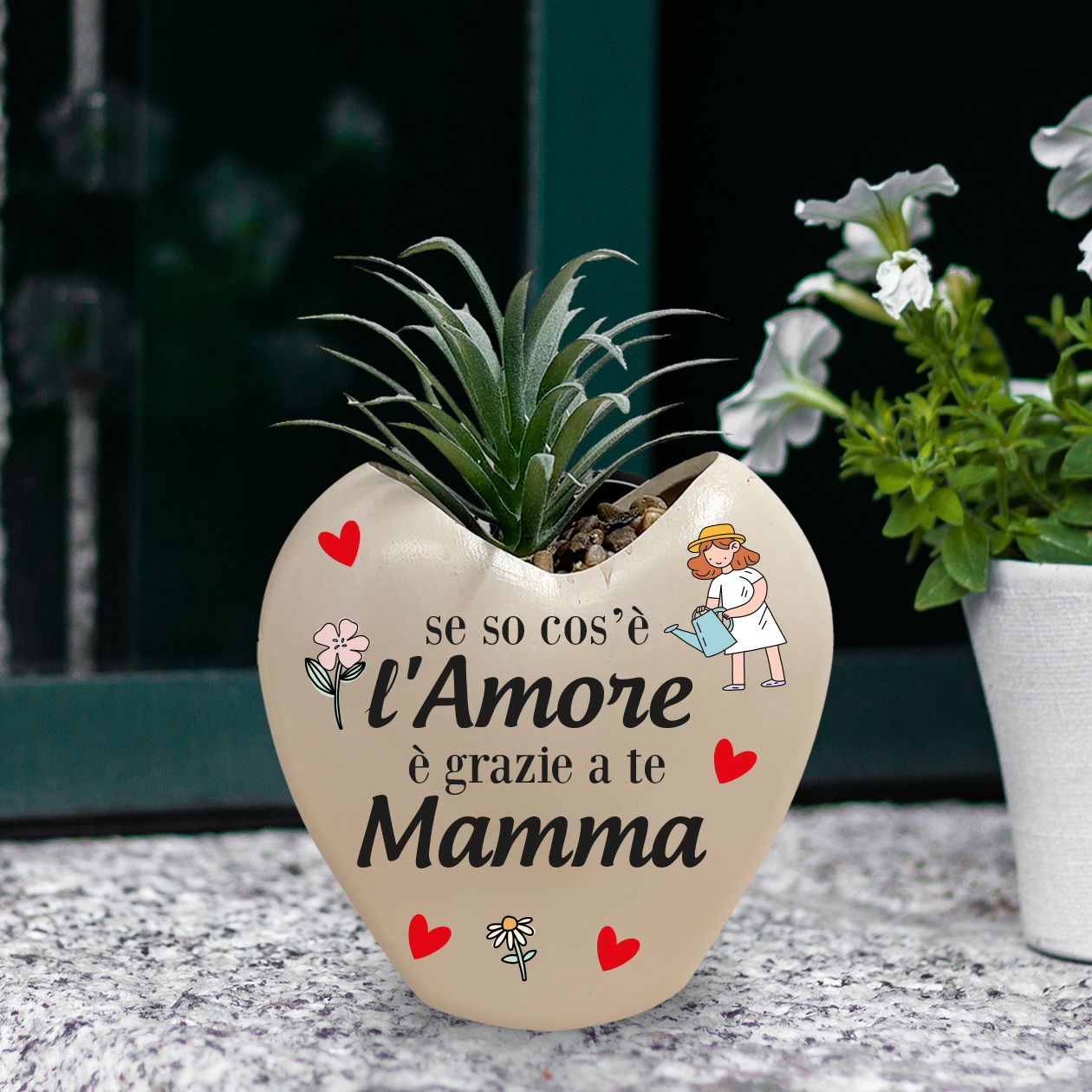 L'amore di mamma - Piantina con vaso
