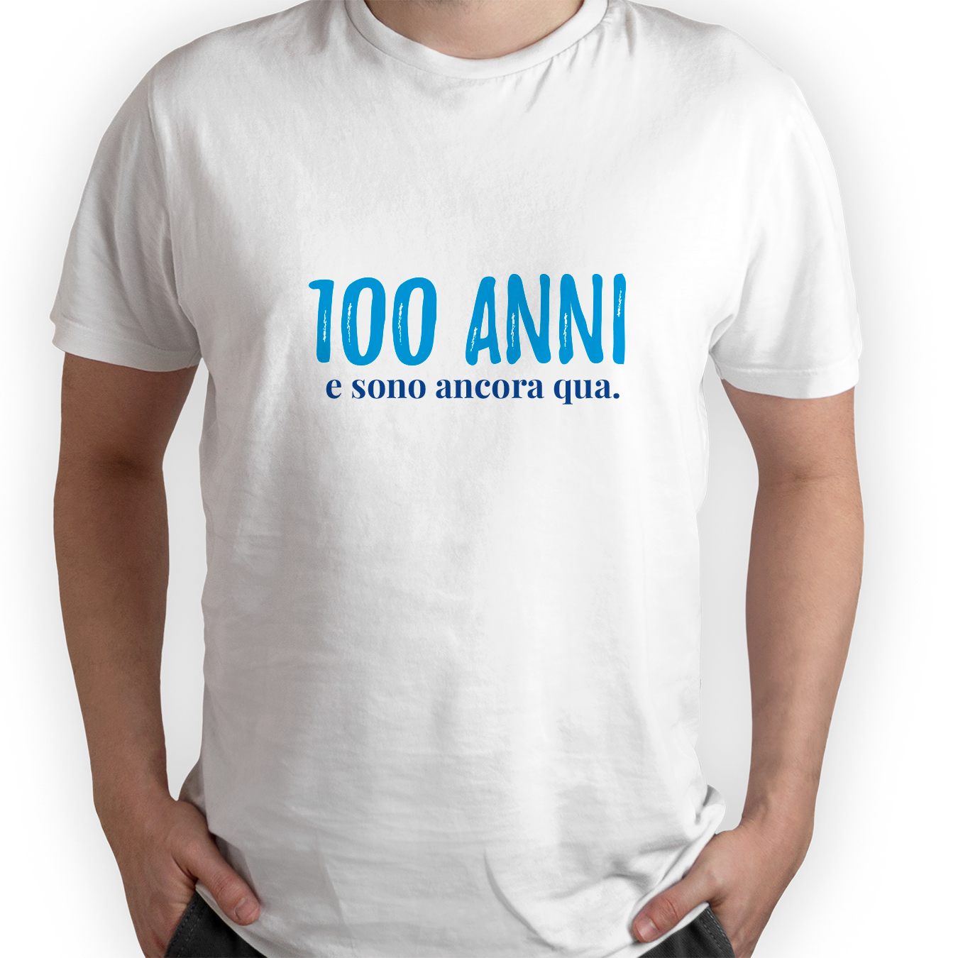 100 anni e sono ancora qua - T-shirt Bianca - Maglia 2026