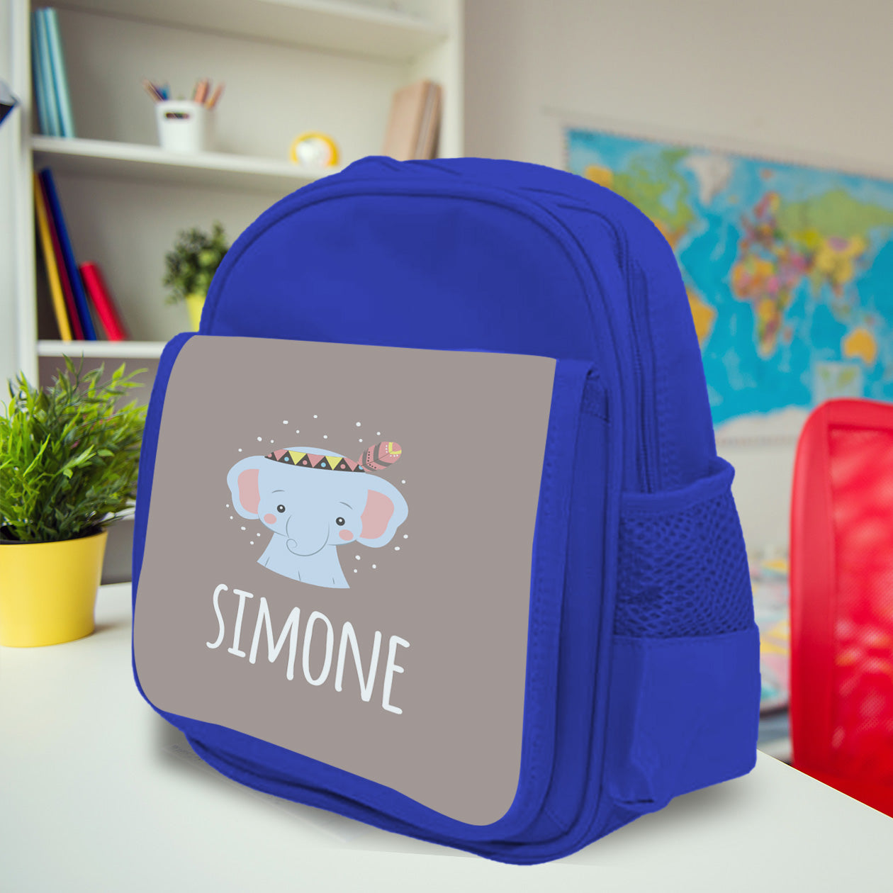 Baby Elephant - zaino - personalizzato con nome