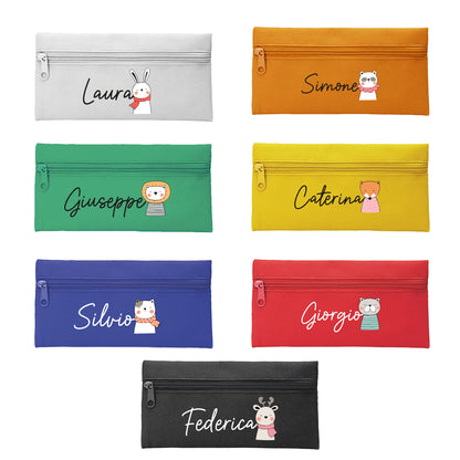 Baby animal - Astuccio in Poliestere - personalizzato con nome