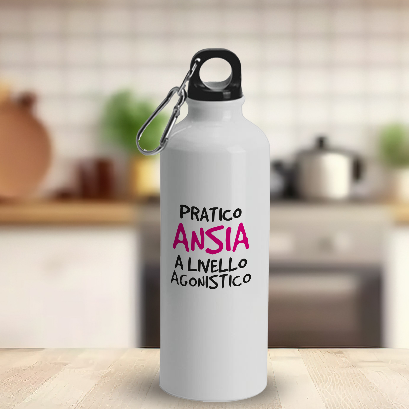 Pratico Ansia a livello agonistico - Borraccia Ecosostenibile