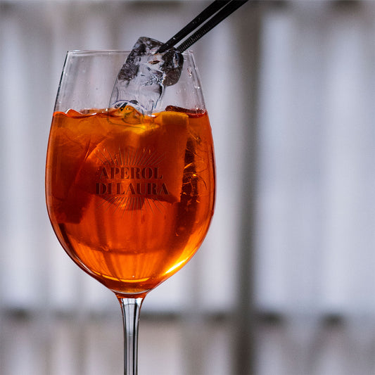 Aperol - Calice da Vino Personalizzato