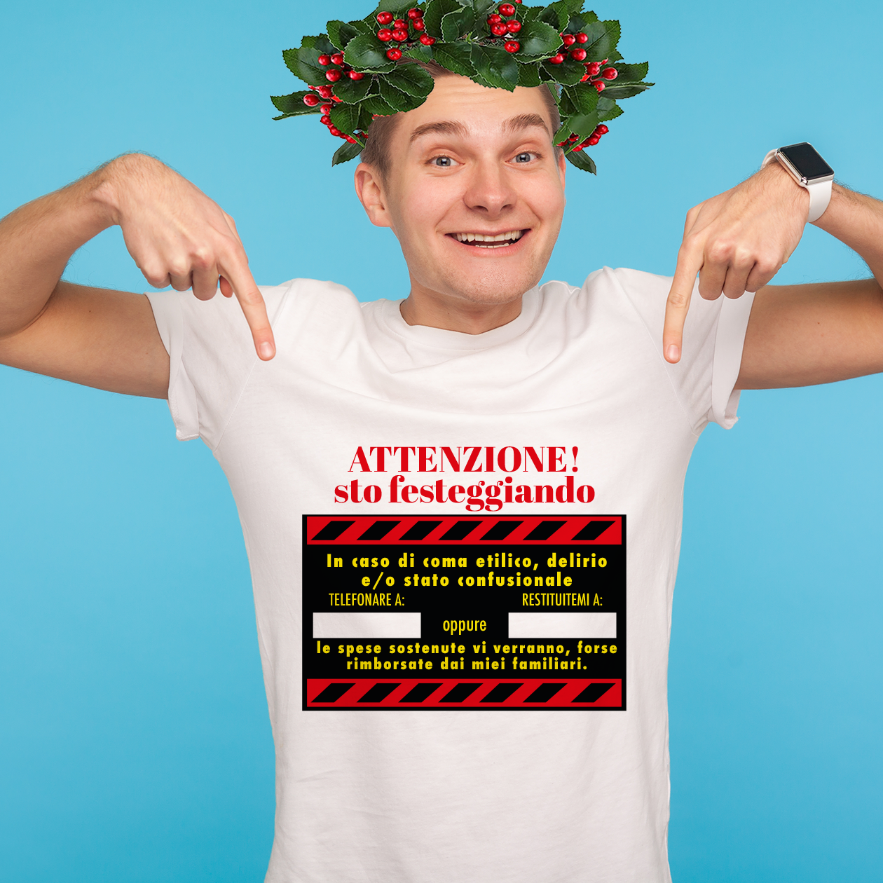 Attenzione sto festeggiando - T-shirt