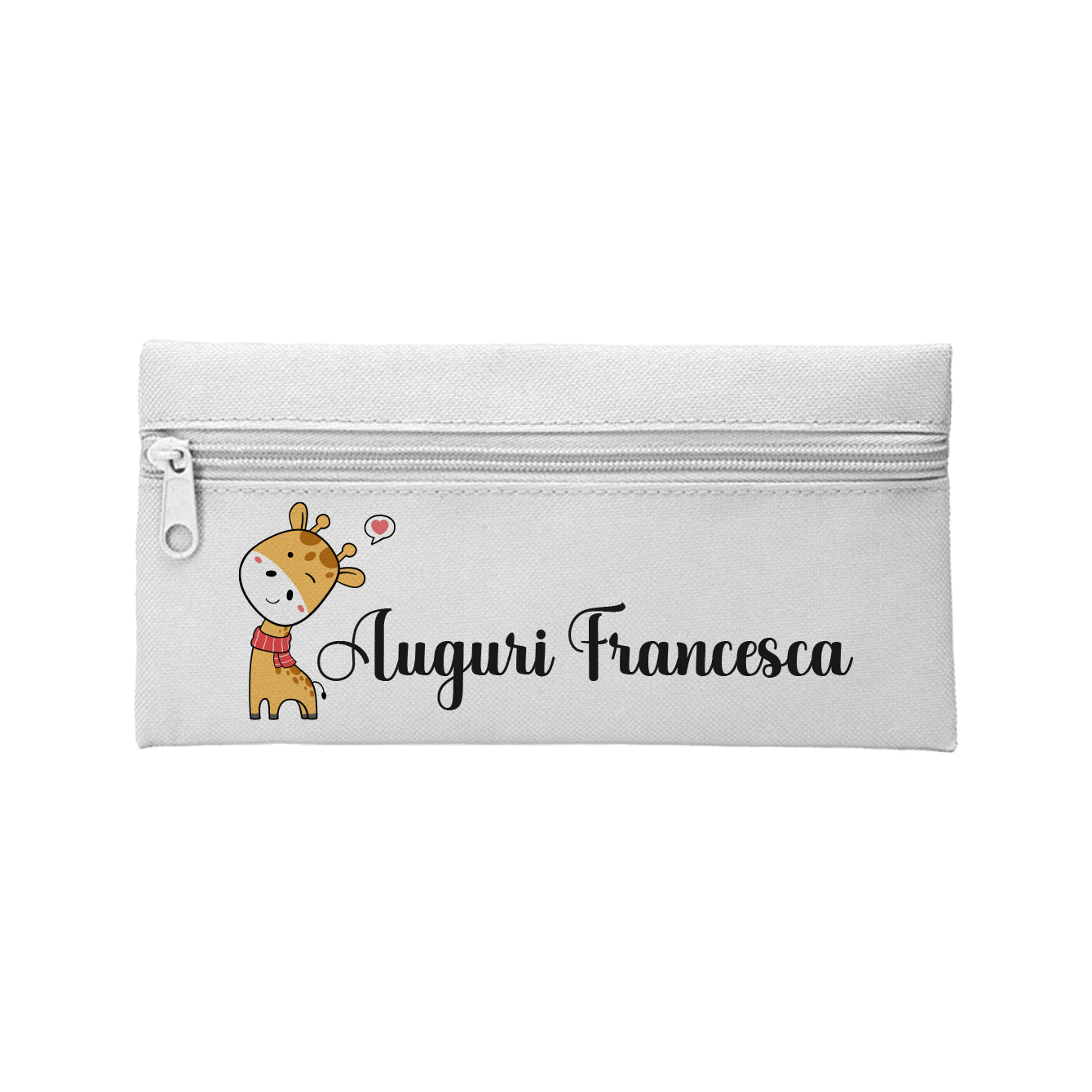 Baby Giraffa - Astuccio in Poliestere - personalizzato con nome