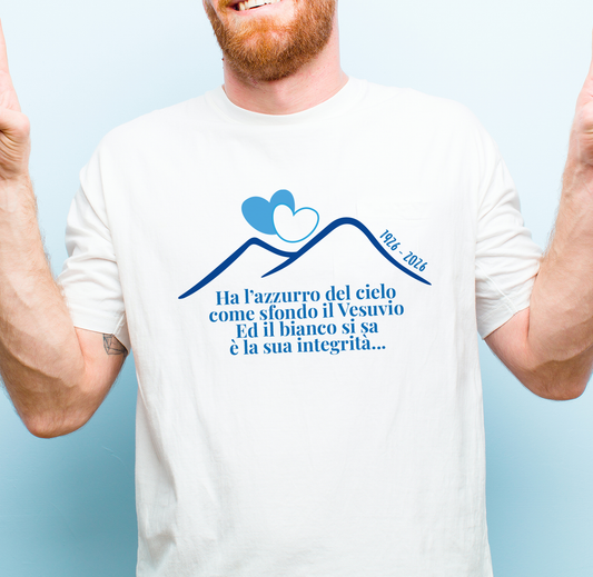 Hai l'azzurro del cielo - T-shirt Bianca - Maglia 2026