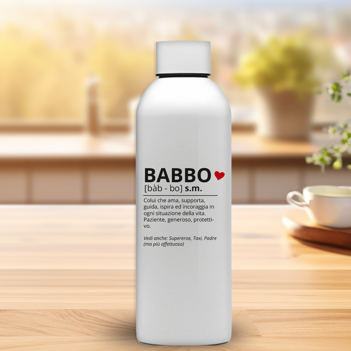 Babbo - Borraccia Ecosostenibile