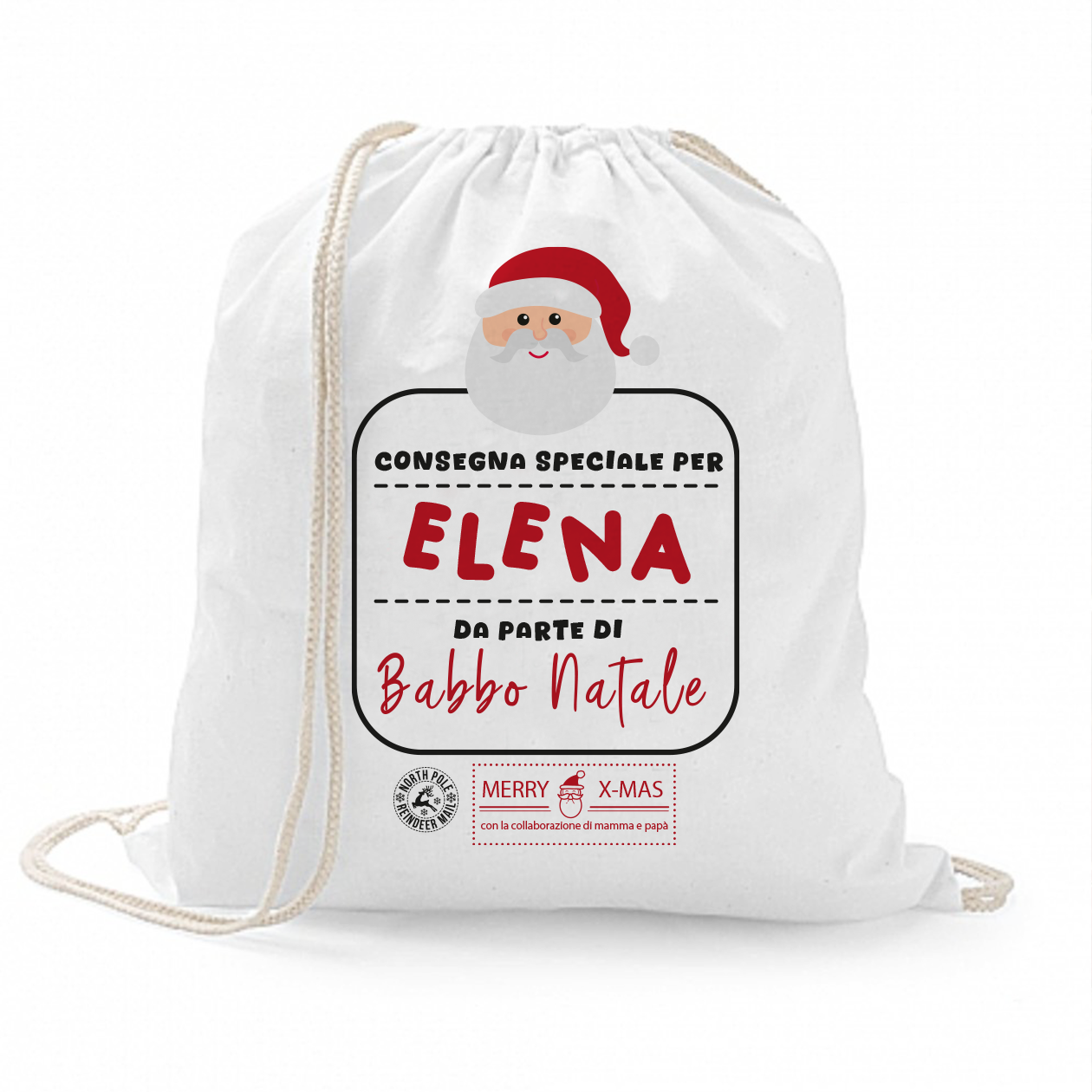 Consegna speciale - Sacchetto - personalizzato con nome