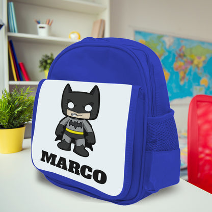 Bat - zaino - personalizzato con nome