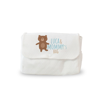 Mommy's Bag - Borsa Fasciatoio per Neonato personalizzata con nome