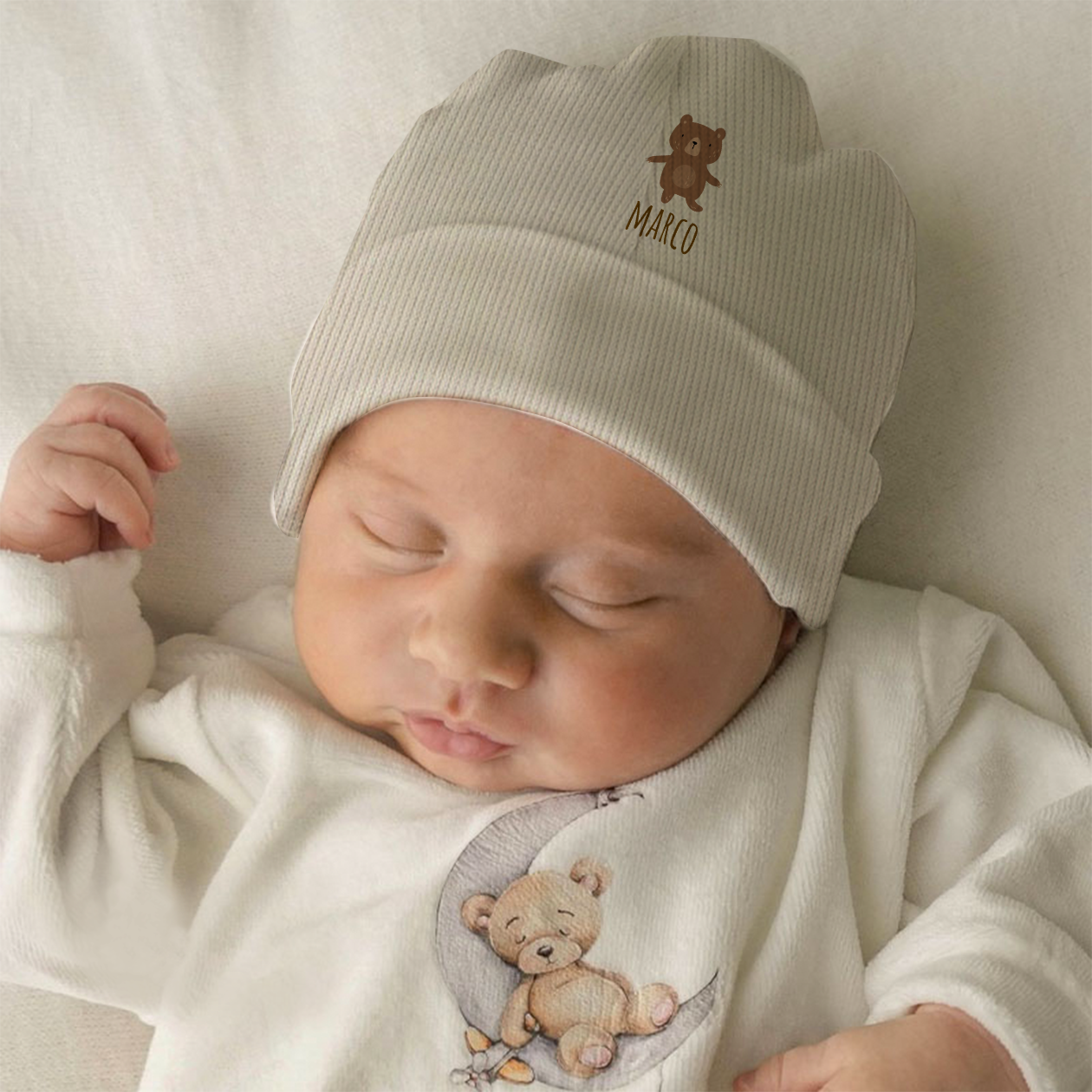 Baby Bear - Cappellino personalizzato con nome
