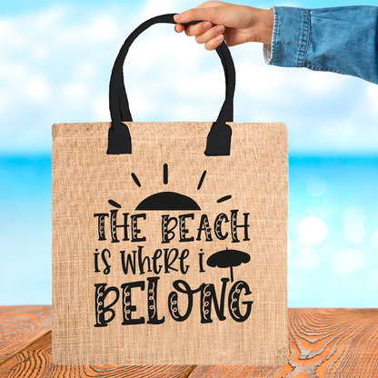 The beach is where i belong  - Borsa Mare