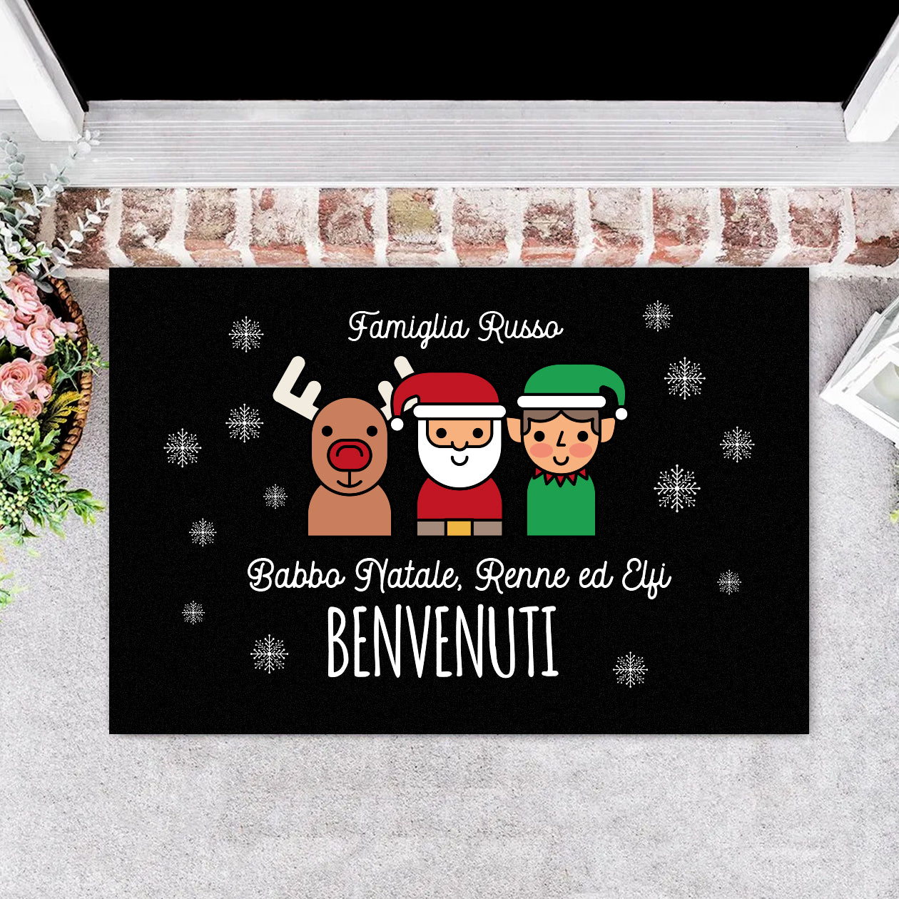 Benvenuti - Tappeto - personalizzato