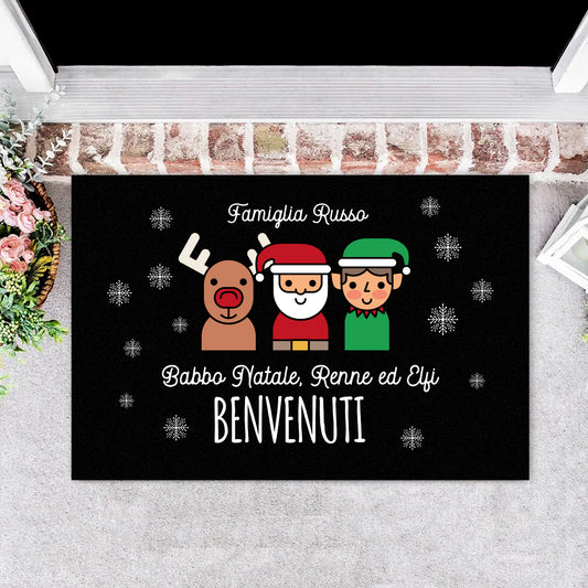 Benvenuti - Tappeto - personalizzato