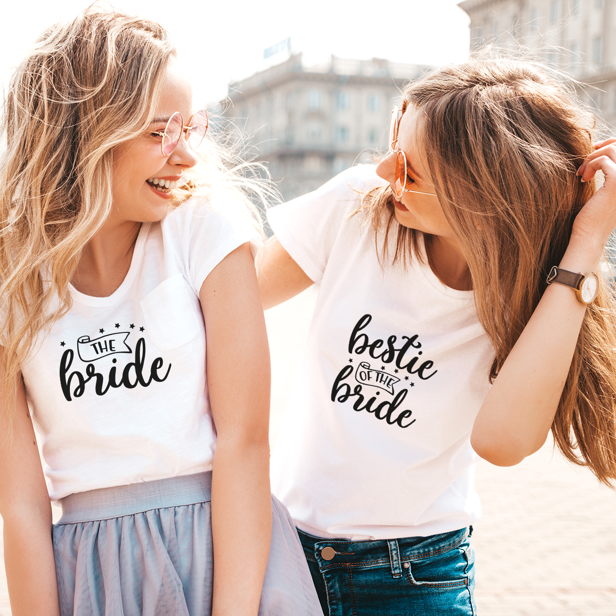 Bestie of Bride - T-shirt - idea regalo addio al nubilato