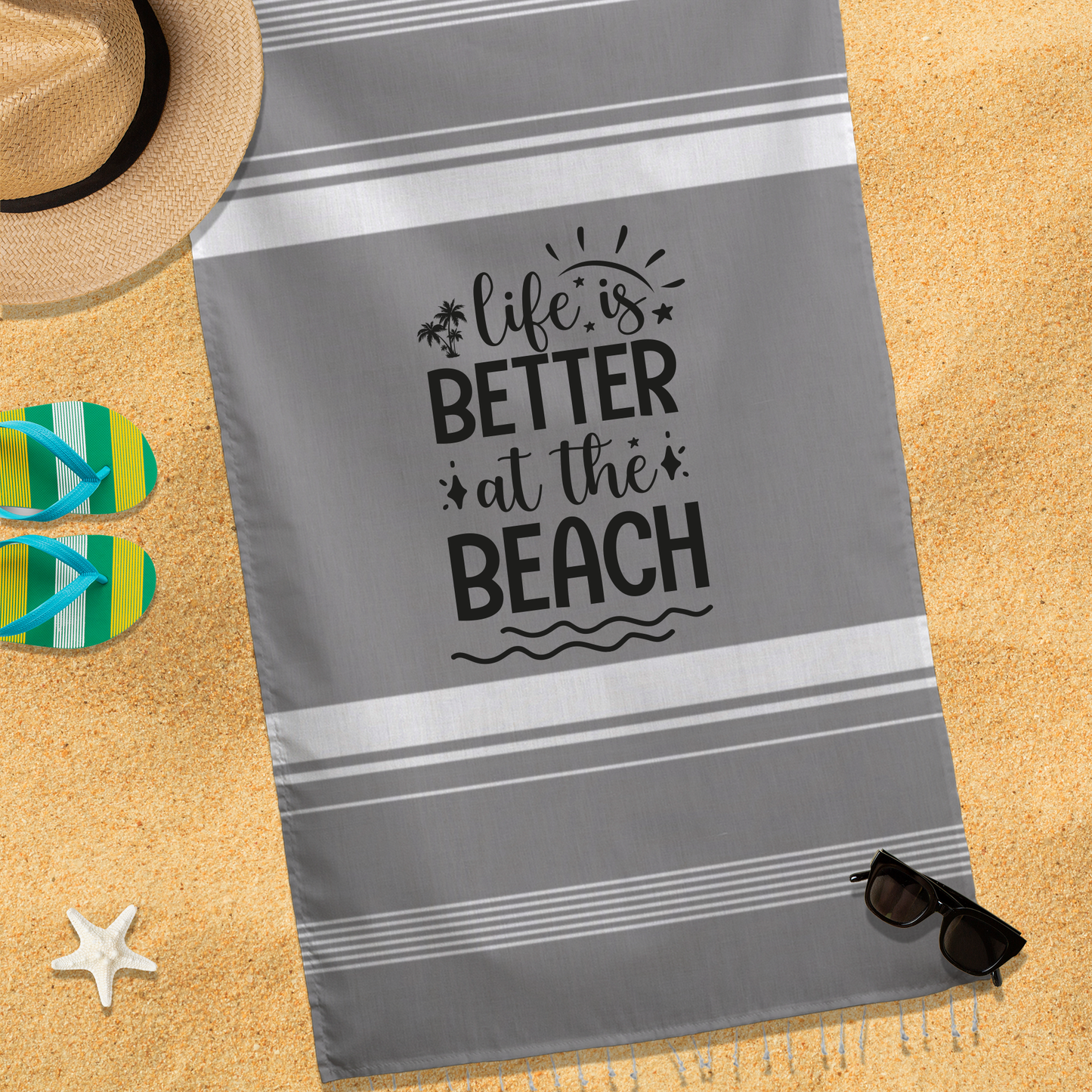 Life is better at the beach - Telo Mare